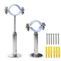 Suportes para Tubos AKIHISA em Aço Inoxidável 304 Ajustáveis para 3234 mm Suportes para Tubos AKIHISA em Aço Inoxidável 304 Ajustáveis para 3234 mm