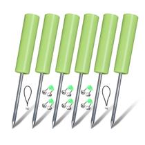 Suportes para varas de pesca JBRUN 4 peças de PVC reforçado com sinos Suportes para varas de pesca JBRUN 4 peças de PVC reforçado com sinos