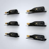 Suportes Parede Para Garrafas Vinho Adega Vertical 20 Uni