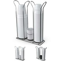 Suportes Porta Copos Descartável 80 200ml Pote Colheres Café