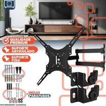 Suportes Universal para TV Articulado 1455 até 50kg , Fixo 1370 até 60kg - Yara Suportes Universal para TV Articulado 1455 até 50kg , Fixo 1370 até 60kg - Yara