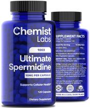 Supplement Chemist Labs Ultimate Spermidine 10 mg 120 Cápsulas Supplement Chemist Labs Ultimate Spermidine 10 mg 120 Cápsulas