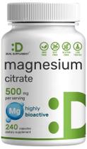 Supplement DEAL SUPLEMENTO Citrato de magnésio 500 mg 240 cápsulas