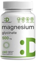 Supplement DEAL SUPLEMENTO Glicinato de magnésio 500 mg 240 cápsulas