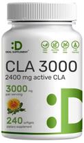 Supplement DEAL SUPPLEMENT Ultra Strength CLA 3000 mg 240 cápsulas gelatinosas