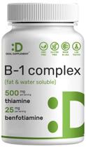 Supplement DEAL SUPPLEMENT Vitamina B1 500 mg com benfotiamina 240 cápsulas
