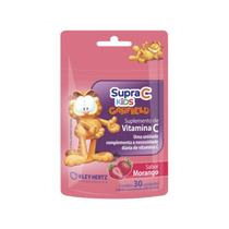 Supra C Kids Garfield Sabor Morango 30 Unidades Supra C Kids Garfield Sabor Morango 30 Unidades