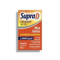 Supra d max 2000ui/gota sol oral 10ml - Hertz Supra d max 2000ui/gota sol oral 10ml - Hertz