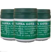 Supra Gota Suplemento Natural 3 Potes Supra Gota Suplemento Natural 3 Potes