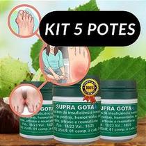Supra Gota Suplemento Natural 5 Potes Supra Gota Suplemento Natural 5 Potes