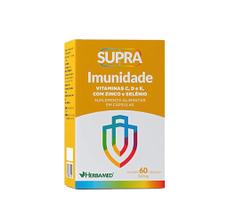 Supra Imunidade Vitaminas, Zinco E Selênio 60 Capsulas.