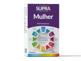 Supra Mulher Vitamina Completa Para Mulheres Zero Açúcar 60C