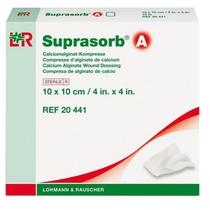 Suprasorb A Curativo de Alginato de Calcio Esteril 10X10 CM 10 Unidades Suprasorb A Curativo de Alginato de Calcio Esteril 10X10 CM 10 Unidades