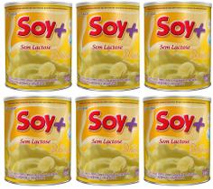 Suprasoy Soy + Banana Sem Lactose 6x300G - Supra Soy Suprasoy Soy + Banana Sem Lactose 6x300G - Supra Soy