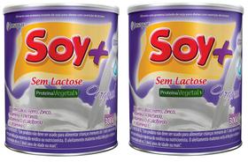 Suprasoy Soy + Original Sem Lactose 2x300g-Supra Soy