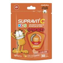 Supravit C Kids Garfield Tripla Ação Sabor Laranja com 30 Gomas