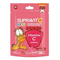 SUPRAVIT C KIDS MORANGO 30 GOMAS - Suplemento Alimentar de Vitamina C