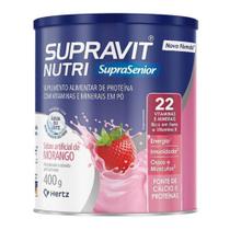Supravit nutri suprasenior sabor morango com 400g - KLEY HERTZ