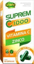 Suprem C 1000 Vitamina C (1000mg) + Zinco (7mg) Unilife 30 cápsulas