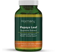 Supreme Extract Papaya Leaf 120 cápsulas veganas Harmony