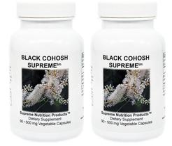 Supreme Nutrition Black Cohosh Supreme 90 cápsulas x 2 Supreme Nutrition Black Cohosh Supreme 90 cápsulas x 2
