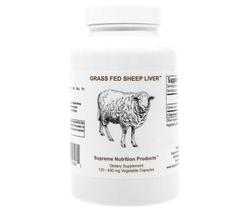 Supreme Nutrition Fígado de ovelha alimentado com grama 120 cápsulas Supreme Nutrition Fígado de ovelha alimentado com grama 120 cápsulas