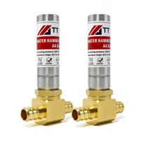Supressor de martelo de água TT FLEX em aço inoxidável 1/2 Pex