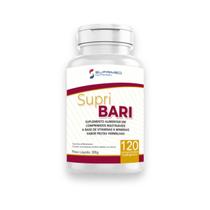 Supri Bari 120 Comprimidos Mastigáveis Sabor Frutas Vermelhas Suplemento Alimentar de Vitaminas e Minerais