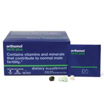 Suprimento de 30 dias de vitamina Orthomol Fertil Plus para fertilidade masculina