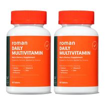 Suprimento diário de multivitamínico ROMAN para homens para 60 dias (120 comprimidos)