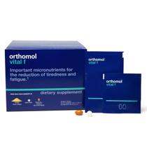 Suprimento multivitamínico feminino de vitamina Orthomol Vital F para 30 dias