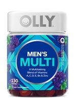 Suprimento multivitamínico Gummy OLLY masculino para 65 dias 130 unidades Suprimento multivitamínico Gummy OLLY masculino para 65 dias 130 unidades