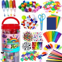 Suprimentos de arte e artesanato FUNZBO para meninas de 4 a 9 anos