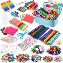 Suprimentos de arte e artesanato Sundaymot 2000+unidades de kits de artesanato DIY