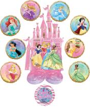 Suprimentos de festa Anagram Princess Birthday Airloonz Castle
