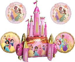 Suprimentos de festa Anagram Princess Once Upon A Time Castle Balloons