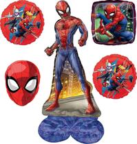 Suprimentos de festa Anagram Spiderman Airloonz Balloon Bouquet