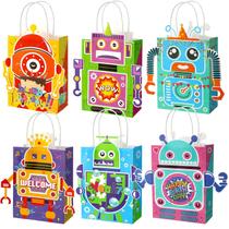 Suprimentos de festa Candy Gift Bags Robot 24 unidades Lincia Suprimentos de festa Candy Gift Bags Robot 24 unidades Lincia