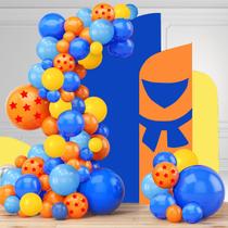 Suprimentos de festa Dragon Balloons Dragon Z 139 unidades de aniversário Suprimentos de festa Dragon Balloons Dragon Z 139 unidades de aniversário