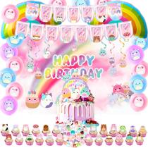 Suprimentos de festa Partymelon Cute Animals, decoração de aniversário Suprimentos de festa Partymelon Cute Animals, decoração de aniversário