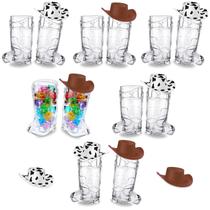 Suprimentos de festa Sawysine Mini Cowboy Boot Shot Glass Cups Suprimentos de festa Sawysine Mini Cowboy Boot Shot Glass Cups