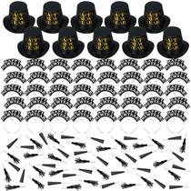 Suprimentos de festa Shappy New Years Eve 2024 Kit de festa 100 unidades Suprimentos de festa Shappy New Years Eve 2024 Kit de festa 100 unidades