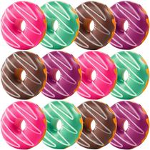 Suprimentos de festa Squishy Donut Bedwina, pacote com 12, 8 cm, Slow Rising Suprimentos de festa Squishy Donut Bedwina, pacote com 12, 8 cm, Slow Rising