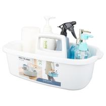 Suprimentos de limpeza Caddy Jiatua Portable Shower Basket White Suprimentos de limpeza Caddy Jiatua Portable Shower Basket White