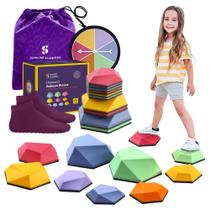 Suprimentos especiais Balance Stepping Stones Diamond Shape Kids