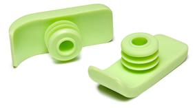 Suprimentos médicos Walker Glide Skis Lumex para 1 andador Suprimentos médicos Walker Glide Skis Lumex para 1 andador