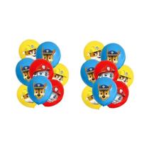 Suprimentos Para Festa De Aniversário Do PAW Patrol Para Meninos, Balão De Folha, Utensílios