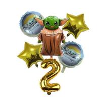 Suprimentos Para Festa De Aniversário Yoda Star Wars, Utensílios Descartáveis, Copos, Pratos,