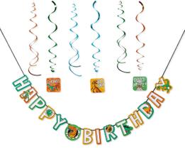 Suprimentos para festas American Greetings Dinosaur Birthday 7 peças Suprimentos para festas American Greetings Dinosaur Birthday 7 peças