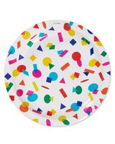 Suprimentos para festas American Greetings Rainbow Dessert Plates